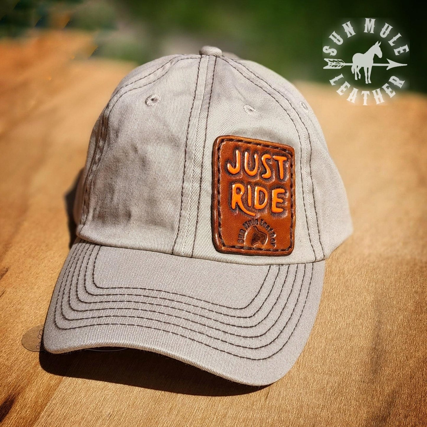 Just Ride Hat -Khaki