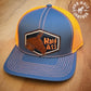 Half Ass Mule Hat  -Pacific Headwear 104C Neon Orange/Graphite